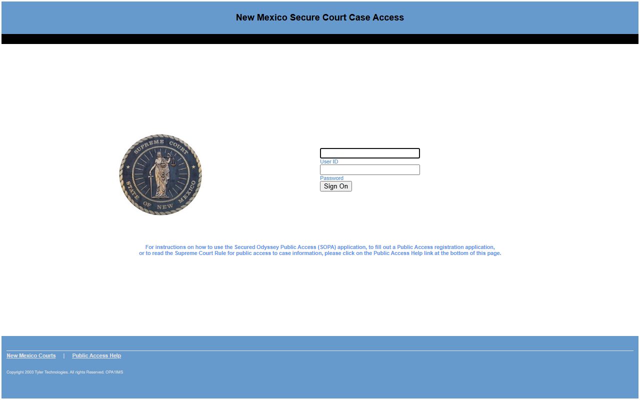 Grant County court records Secured Odyssey Public Access login