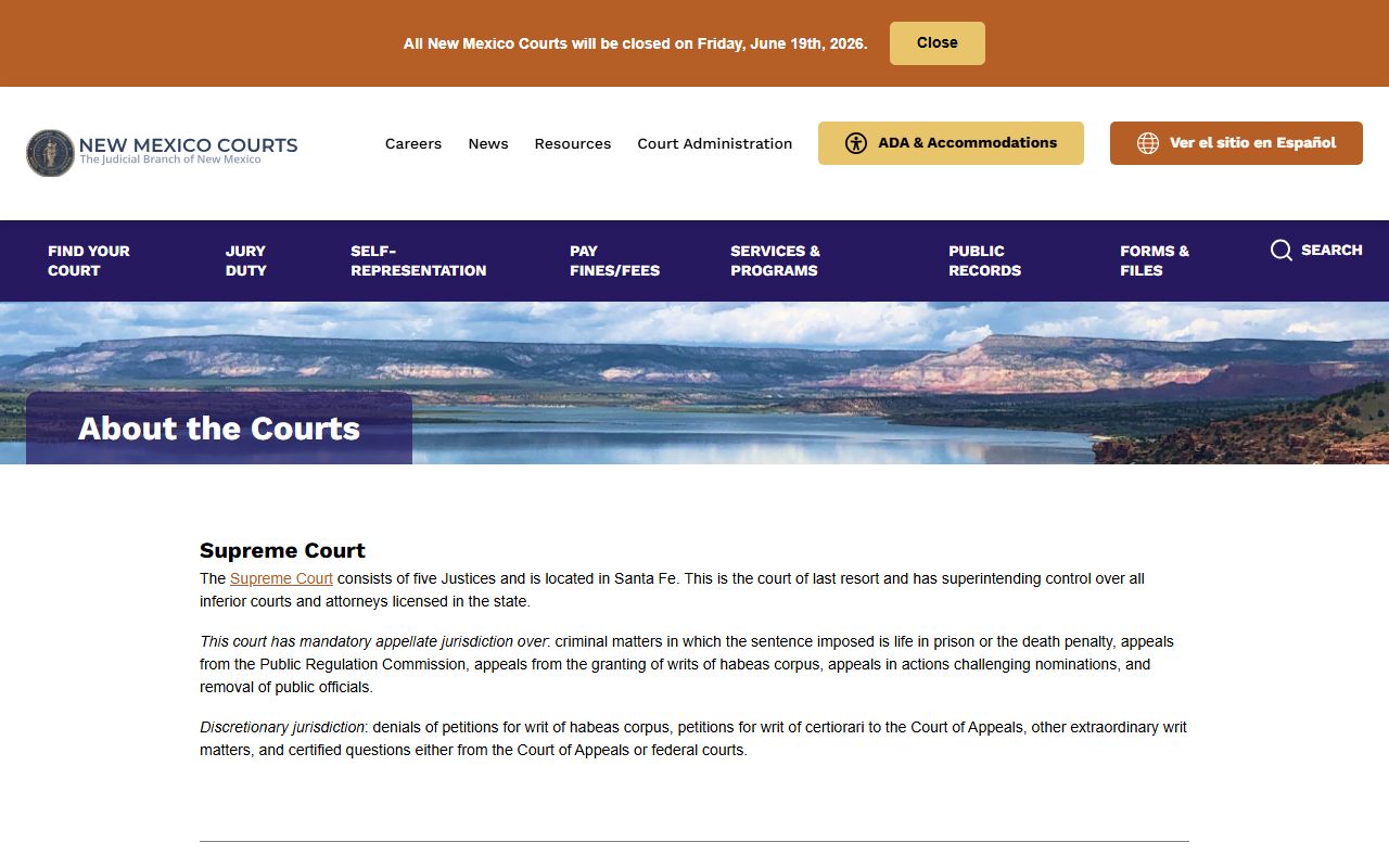 Grant County Court records New Mexico court hierarchy