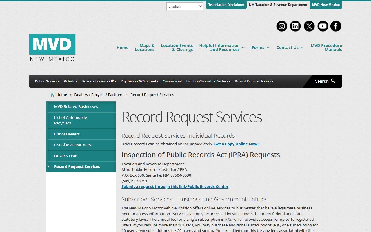 Grant County traffic court records MVD data access